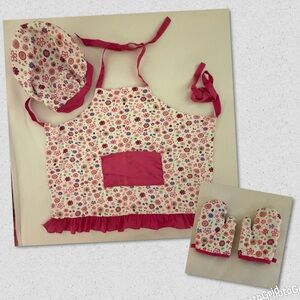 Toddler Size Apron & Chef Hat
